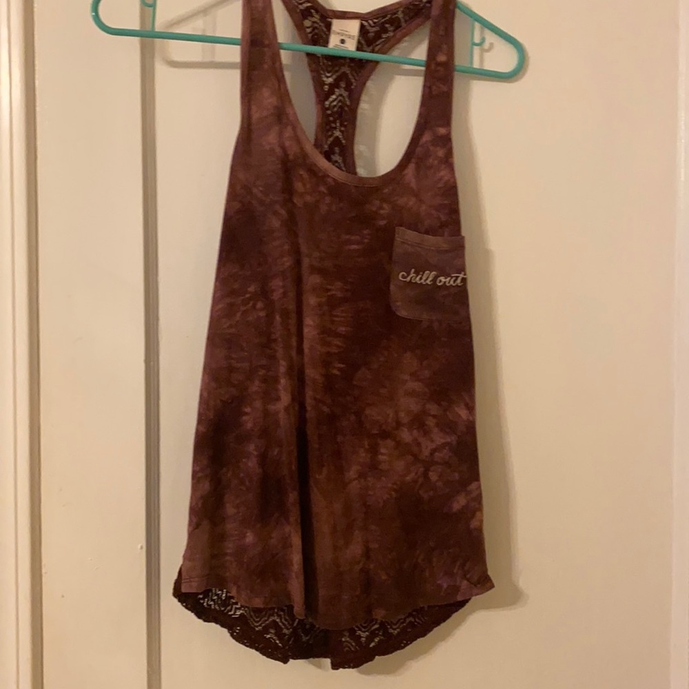 Empyre purple tank top size XS zumiez